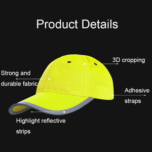 AS - 610 Traffic Safety Reflective Sunshade Cap Sport Breathable Fluorescent Cap, Sunshade Cap - laboratorydeal