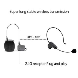 ASiNG WM01 2.4GHz Wireless Audio Transmission Electronic Pickup Microphone, Transmission Distance: 50m, WM01 - laboratorydeal