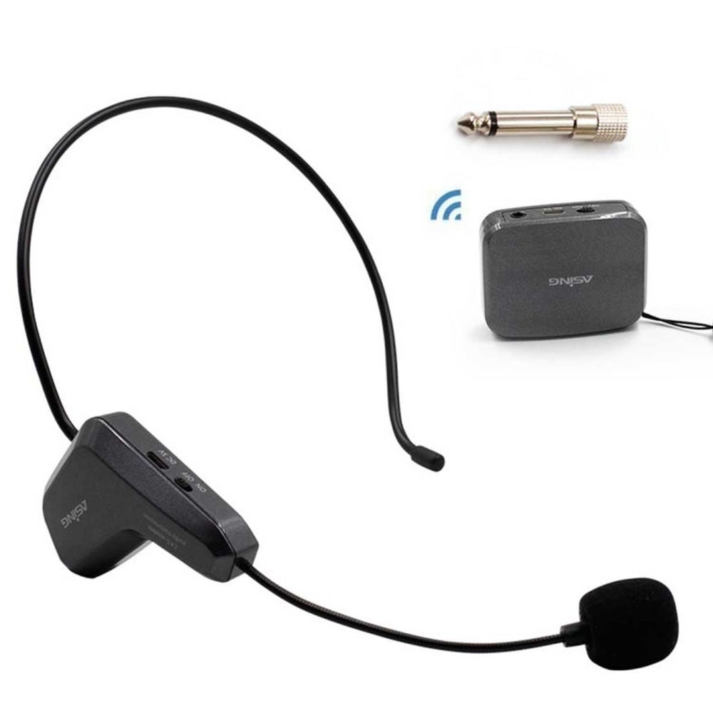 ASiNG WM01 2.4GHz Wireless Audio Transmission Electronic Pickup Microphone, Transmission Distance: 50m, WM01 - laboratorydeal