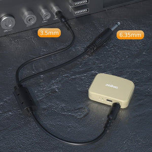 ASiNG WM03 2.4G Wireless Microphone Headset Microphone Bluetooth Speaker Kit, WM03 Black, WM03 White - laboratorydeal