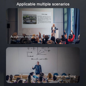 ASiNG WM03 2.4G Wireless Microphone Headset Microphone Bluetooth Speaker Kit, WM03 Black, WM03 White - laboratorydeal