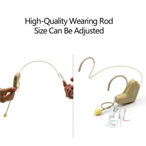 ASiNG WM03 2.4GHz Wireless Audio Transmission Electronic Pickup Microphone, Transmission Distance: 20 - 30m, WM03 - laboratorydeal