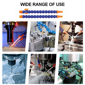 Adjustable Plastic Flexible Water Oil Cooling Hose, 30cm 1/4 inch Without Switch, 40cm 1/4 inch Without Switch, 50cm 1/4 inch Without Switch, 30cm 1/4 inch With Switch, 40cm 1/4 inch With Switch, 50cm 1/4 inch With Switch