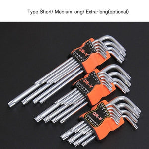 Allen Wrench Set Screwdriver Plum Blossom Multi - function Combination Tool, Mito (Short Version), Mito (Medium Long), Mito (Extra Long Section) - laboratorydeal