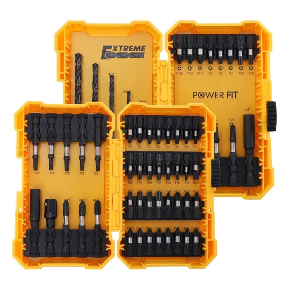 Alloy Drill Bit Impact Bit Set Decoration Electrician Tools, 18 In 1, 42 In 1 - laboratorydeal