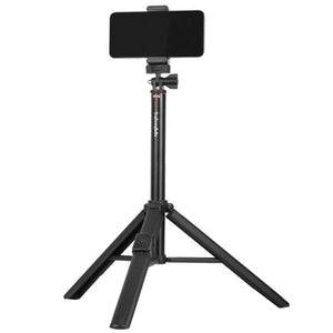 Aluminum Alloy Floor Phone Stand Live Bluetooth Phone Selfie Stick, QingZhuangShiDai ZP100, QingZhuangShiDai ZP100B - laboratorydeal