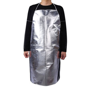 Aluminum Foil Heat Insulation Apron Flame Retardant Chemical Metallurgy Heat Insulation Clothes - laboratorydeal