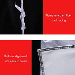 Aluminum Foil Heat Insulation Apron Flame Retardant Chemical Metallurgy Heat Insulation Clothes - laboratorydeal