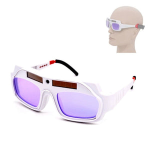Automatic Dimming Anti - Ultraviolet Anti - Strong Photoelectric Welding Glasses, (White), (Black) - laboratorydeal