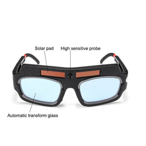 Automatic Dimming Anti - Ultraviolet Anti - Strong Photoelectric Welding Glasses, (White), (Black) - laboratorydeal