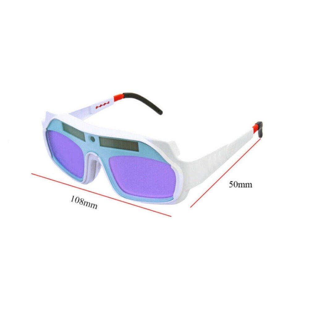 Automatic Dimming Anti - Ultraviolet Anti - Strong Photoelectric Welding Glasses, (White), (Black) - laboratorydeal