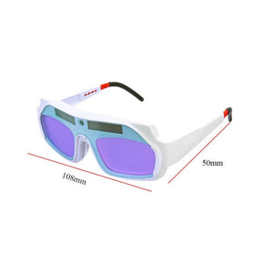 Automatic Dimming Anti - Ultraviolet Anti - Strong Photoelectric Welding Glasses, (White), (Black) - laboratorydeal