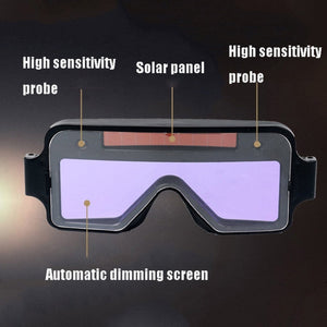 Automatic Dimming Protection Anti - Shock Argon Arc Welding Glasses, Anti - Shock - laboratorydeal