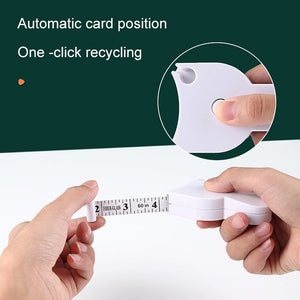 Automatic Precision Waist Measurement Ruler, Random Color