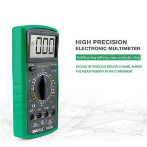 BAKU BK-9205B Measuring Capacitance Current Large Screen Display All-round Burn-proof Digital Multimeter