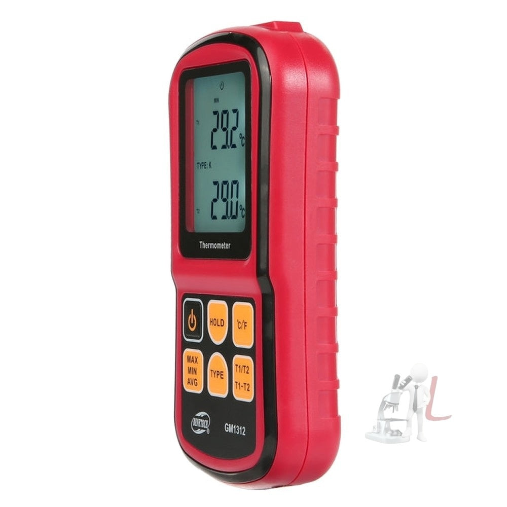 BENETECH GM1312 2.4 inch LCD Screen Thermocouple Thermometer Measure J,K,T,E,N and R Type, Measure Range: -50~300C
