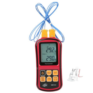 BENETECH GM1312 2.4 inch LCD Screen Thermocouple Thermometer Measure J,K,T,E,N and R Type, Measure Range: -50~300C