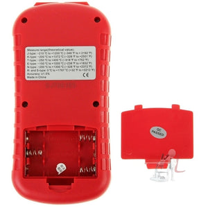 BENETECH GM1312 2.4 inch LCD Screen Thermocouple Thermometer Measure J,K,T,E,N and R Type, Measure Range: -50~300C