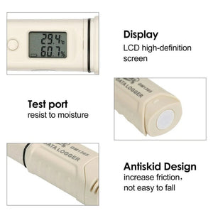 BENETECH GM1365 Digital Humidity & Temperature Data Logger, GM1365