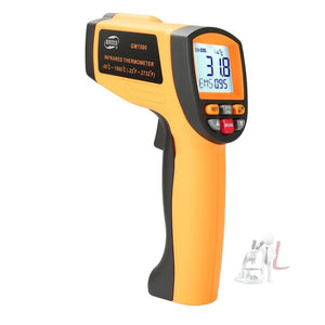 BENETECH GM1500 LCD Display Infrared Thermometer, Battery Not Included, GM1500