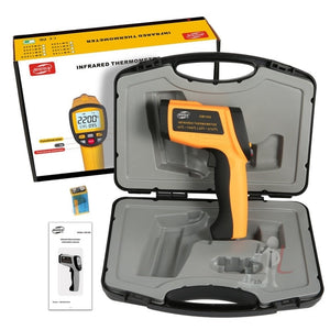 BENETECH GM1500 LCD Display Infrared Thermometer, Battery Not Included, GM1500
