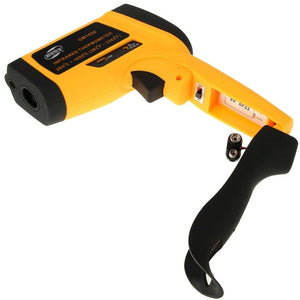 BENETECH GM1850 Digital Display Temperature Gun Handheld Infrared IR Thermometer, Measure Range: 200~1850C, GM1850