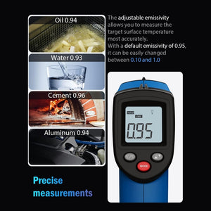 BENETECH GM321 Digital Non-Contact Infrared Thermometer, Battery Not Included, GM321