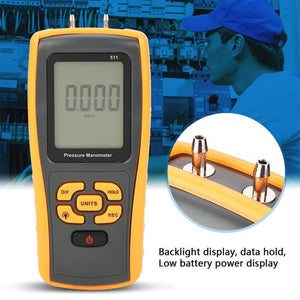 BENETECH GM511 LCD Display Pressure Manometer
