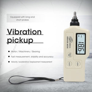 BENETECH GM63A Vibration Meter Digital Tester Vibrometer Analyzer Acceleration Velocity, BENETECH GM63A
