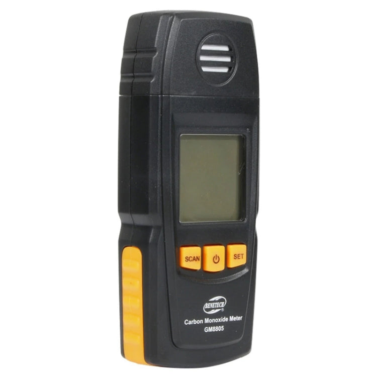 BENETECH GM8805 LCD Display Handheld Carbon Monoxide CO Monitor Detector Meter Tester, Measure Range: 0-1000ppm laboratorydeal