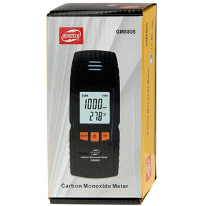 BENETECH GM8805 LCD Display Handheld Carbon Monoxide CO Monitor Detector Meter Tester, Measure Range: 0-1000ppm laboratorydeal