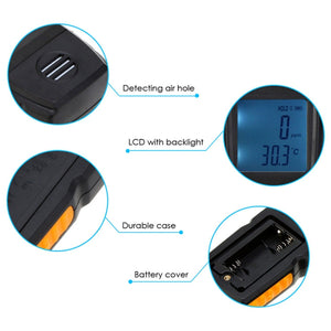 BENETECH GM8805 LCD Display Handheld Carbon Monoxide CO Monitor Detector Meter Tester, Measure Range: 0-1000ppm laboratorydeal