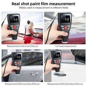 BENETECH GT2100 Digital Anemometer Coating Thickness Gauge Color Screen Car Paint Thickness Tester Meter, GT2100