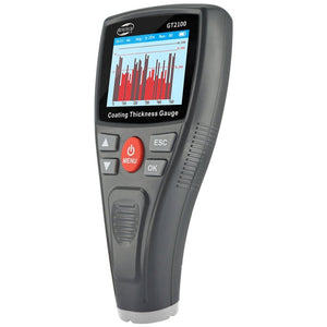 BENETECH GT2100 Digital Anemometer Coating Thickness Gauge Color Screen Car Paint Thickness Tester Meter, GT2100
