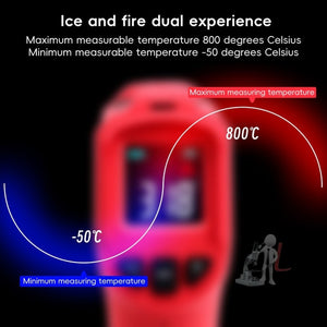 BENETECH GT313C LCD Display Infrared Thermometer, Battery Not Included, GT313C