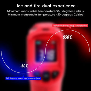 BENETECH GT313D LCD Display Infrared Thermometer, Battery Not Included, GT313D