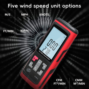 BENETECH GT8616 Handheld Digital LCD Hot Wire Anemometer, GT8616 Hot Wire Anemometer