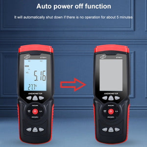 BENETECH GT8911 Handheld Digital LCD Hot Wire Anemometer, GT8911 Hot Wire Anemometer