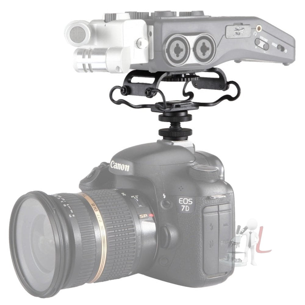 BOYA BY - C10 Universal Camera Microphone Shockmount with Hot Shoe Mount, BY - C10 - laboratorydeal
