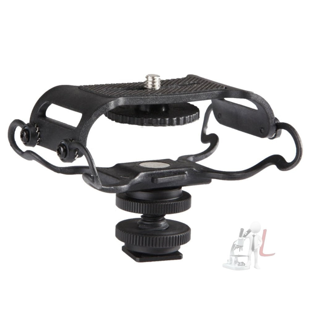 BOYA BY - C10 Universal Camera Microphone Shockmount with Hot Shoe Mount, BY - C10 - laboratorydeal