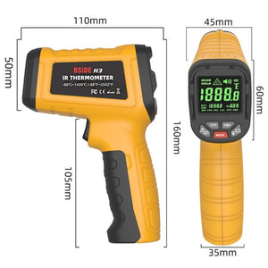 BSIDE H3 High Temperature Infrared Thermometer Handheld Non-Contact Thermometer, H3
