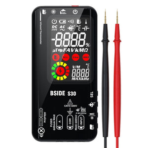 BSIDE S30 Smart Color Screen Infrared Temperature Measurement Multimeter, S30 (Green), S30 (Red), S30 (Black)