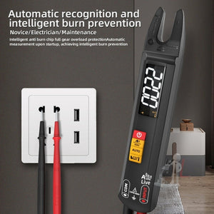 BSIDE U0 AC / DC Clamp Meter Electric Pen Current Digital Multimeter, U0