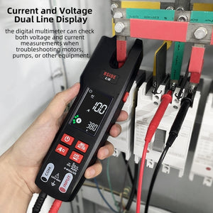 BSIDE U6 AC/DC Clamp-on Infrared Temperature Measurement Multimeter, U6