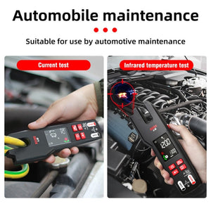 BSIDE U6 AC/DC Clamp-on Infrared Temperature Measurement Multimeter, U6