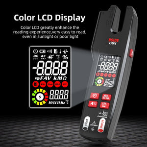 BSIDE U6X AC/DC Clamp-on Infrared Temperature Measurement Multimeter, U6X