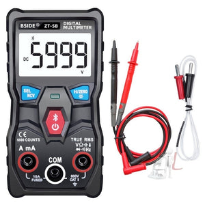 BSIDE ZT-5B Smart Bluetooth 6000 Words Automatic Range Digital Multimeter, ZT-5B