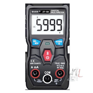 BSIDE ZT-5B Smart Bluetooth 6000 Words Automatic Range Digital Multimeter, ZT-5B