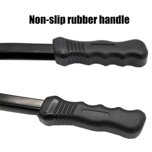 BT-605 Double Handle Manual Blind Rivet Nut Pull Cap Tool with 60 PCS Nuts, Manual Blind Rivet