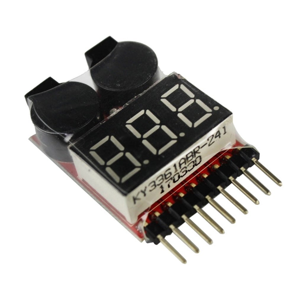 Battery Voltage Tester Low Voltage Buzzer Alarm, Battery Voltage Tester - laboratorydeal